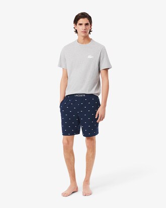 Straight Fit Printed Pyjama Shorts