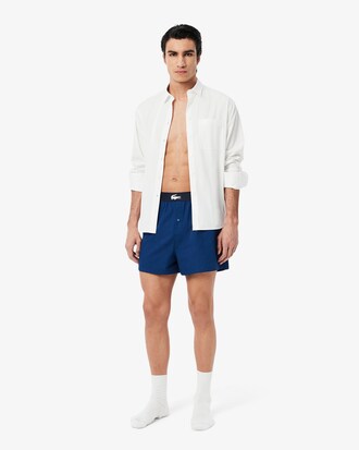 3-Pack Plain and Print Cotton Boxers