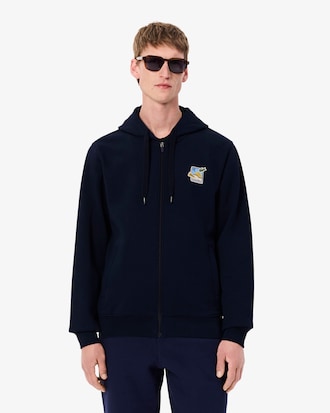 Lacoste x Club Med Zip Front Hoodie