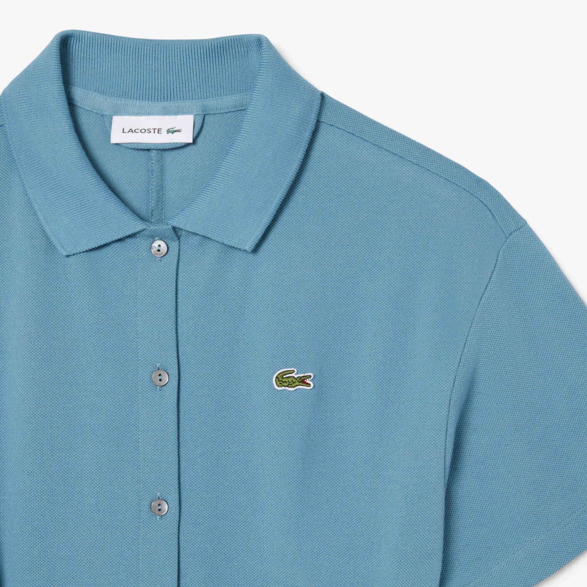 Flared Piqué Polo Dress - Women's dresses & skirts - New In