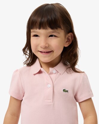 Scalloped Collar Piqu&eacute; Polo Shirt