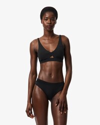 Perforated Band Microfiber Bra