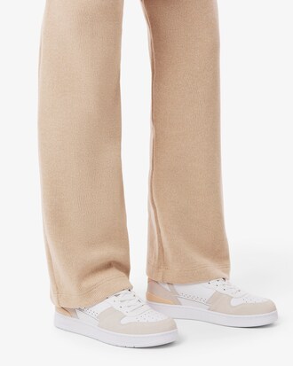 Women's T-Clip Set Leather Sneakers