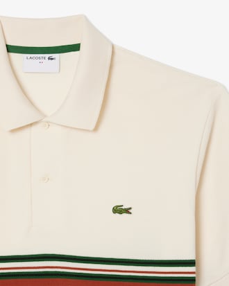 French Made Classic Fit Striped Polo Shirt