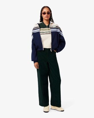 French Made Slim Fit Striped Polo Shirt