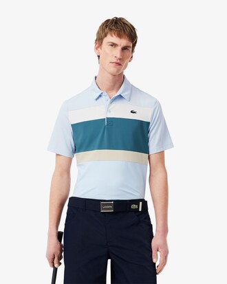 Regular Fit Colour-Block Golf Polo Shirt