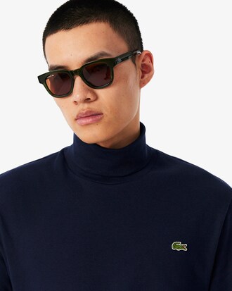 Long Sleeved Roll Neck T-shirt