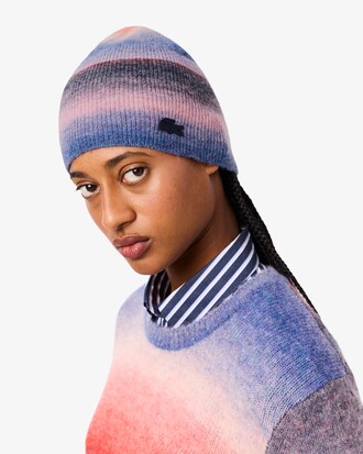 Wool Blend Ombré Beanie