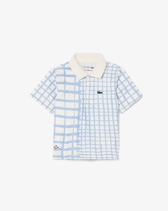 Striped Piqu&eacute; Tennis Polo Shirt
