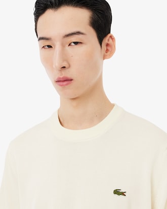 Monochrome Crew Neck Cotton Sweater