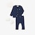 Navy Blue / White