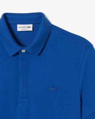 Regular Fit Paris Stretch Piqué Polo Shirt