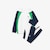 White / Green / Navy Blue