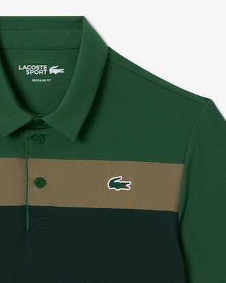 Regular Fit Colour-Block Golf Polo Shirt