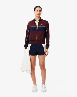 Stretch Diamond Taffeta Sport Shorts
