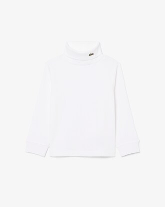 Cotton Roll Neck T-shirt