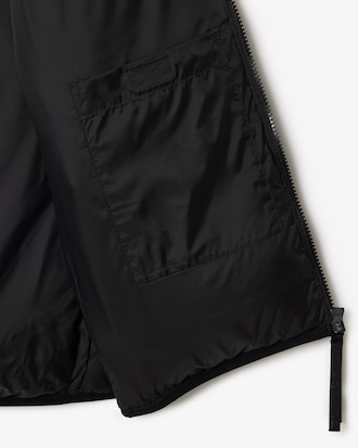 Water-Repellent Short Puffed Vest