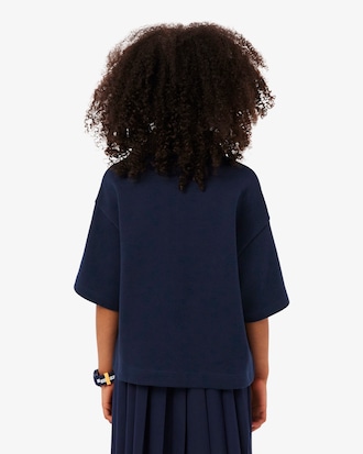 Oversized Piqu&eacute; Polo Shirt   