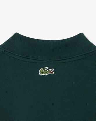 Classic Fit Badge Accent Petit Piqu&eacute; Polo Shirt