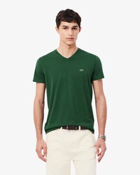 Lightweight Cotton Pima V Neck T-shirt