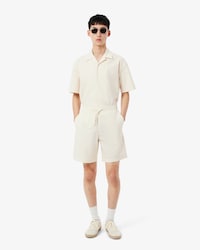 Cotton Seersucker Shorts