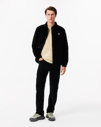 5 Pocket Straight Fit Velour Pants
