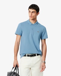 Regular Fit Cotton Blend Polo Shirt