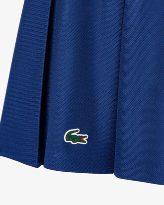Piqué Tennis Skirt with Liner