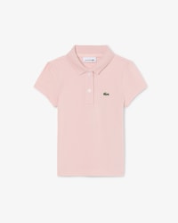 Scalloped Collar Piqu&eacute; Polo Shirt