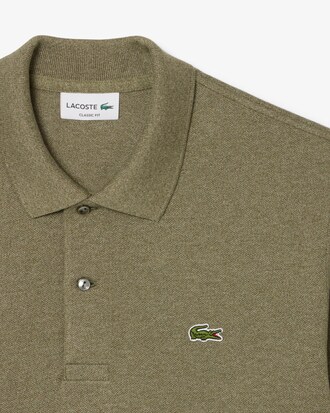 Classic Fit Long Sleeved L.12.12 Polo Shirt