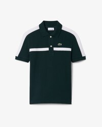 Colour-Block Petit Piqu&eacute; Polo Shirt