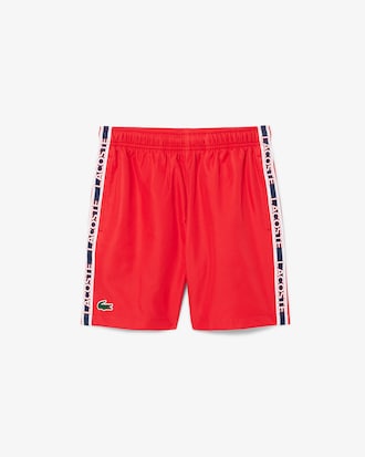 Lightweight Diamond Taffeta Tennis Shorts