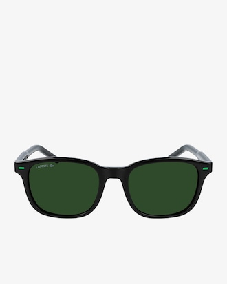 Rubber Line Rectangle Glasses