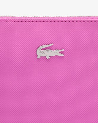 Anna Coated Piqué Canvas Pouch