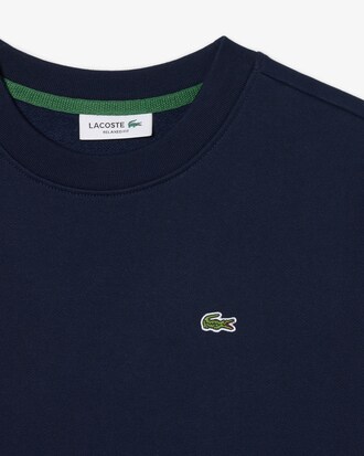 Relaxed Fit Fleece Crew Neck Sweatshirt