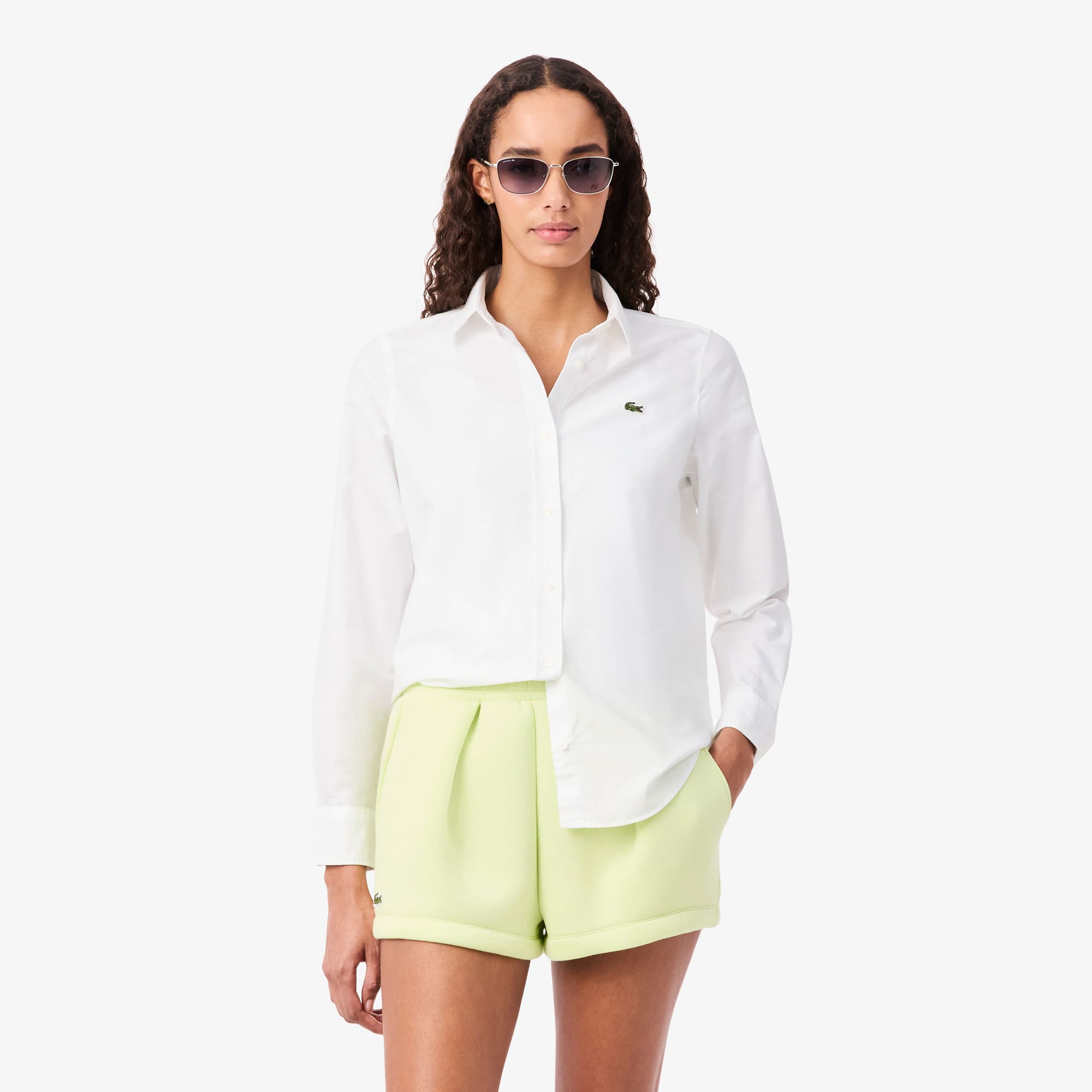 Regular Fit Cotton Shirt - Women's Shirts & Tops - New In 2026