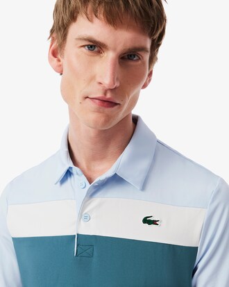 Regular Fit Colour-Block Golf Polo Shirt