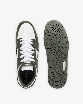 Men's Court Cage Leather Sneakers