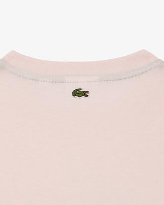 Oversized Print Cotton T-shirt   