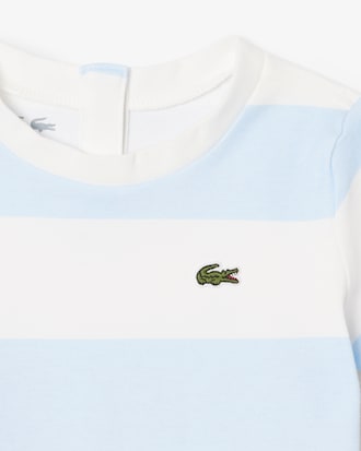 Infants' Striped Interlock Onesie