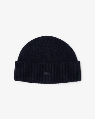 3D Rib Knit Wool Beanie
