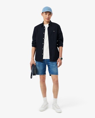 Embossed Branding Cotton T-shirt