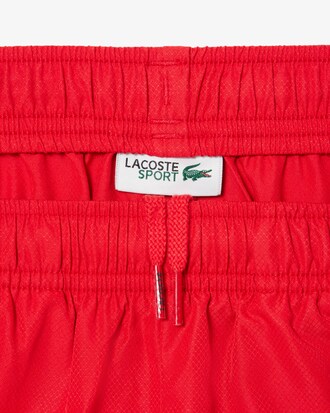 Lightweight Diamond Taffeta Tennis Shorts