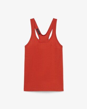Runway Silk Piqu&eacute; Tank Top