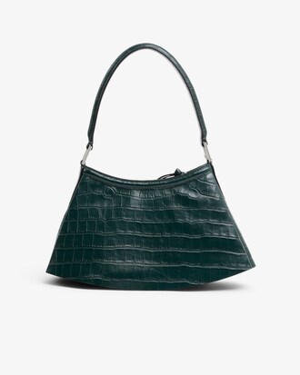 Runway Small Lenglen Crocodile Effect Leather Bag
