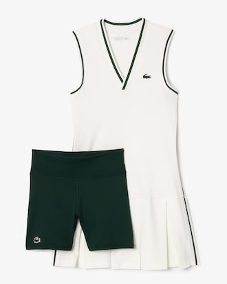 Piqué Tennis Dress with Removable Liner