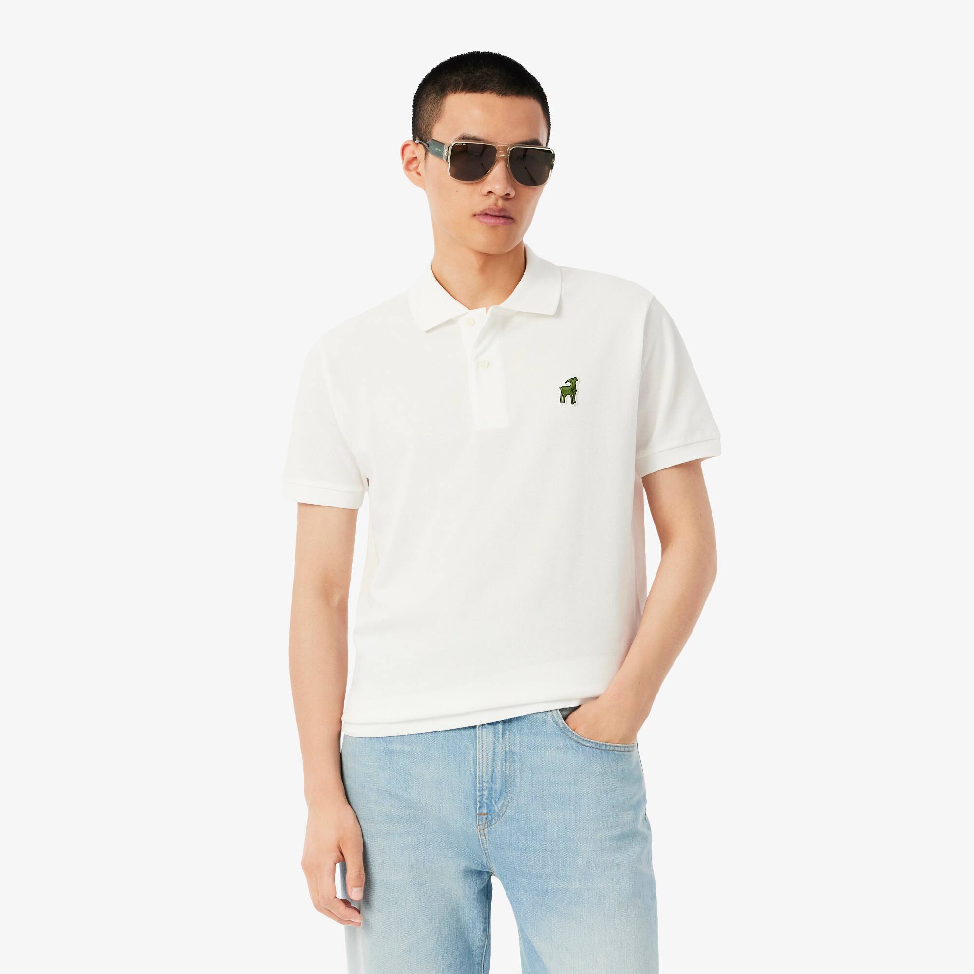 Lacoste x Novak Djokovic The GOAT Polo Shirt - Men's Short Sleeves