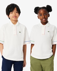 Contrast Accent Petit Piqué Polo Shirt