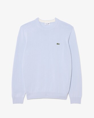 Monochrome Crew Neck Cotton Sweater