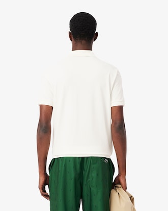 Relaxed Fit Mini-Piqué Golf Polo Shirt